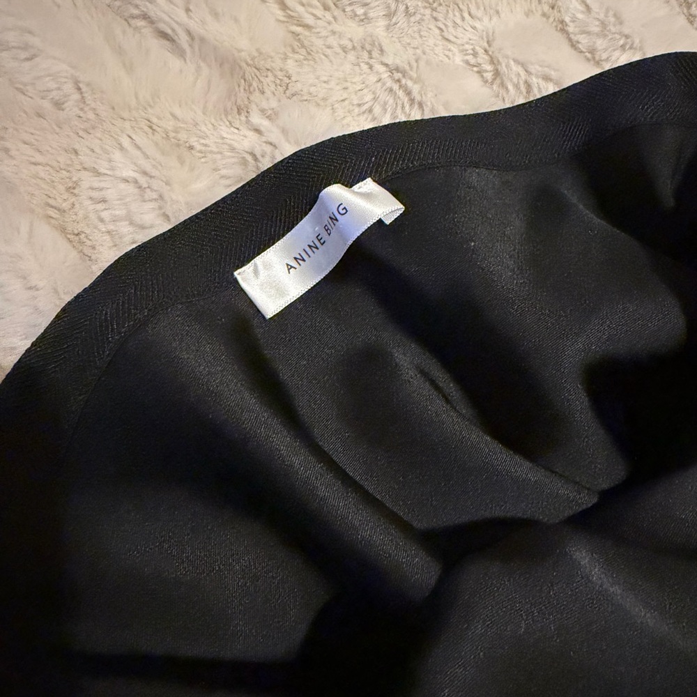 Anine Bing Bar Silk Skirt